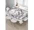 Прямоугольная скатерть JoyArty Пугающий череп из сатена tc_37817_120x145 1