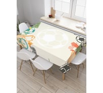 Прямоугольная скатерть JoyArty Все для спорта из сатена tc_378785_120x145