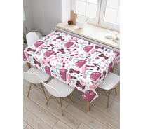 Прямоугольная скатерть JoyArty Женские штучки из сатена tc_19084_120x145