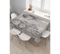 Прямоугольная скатерть JoyArty Смертельный взгляд из сатена tc_22155_120x145