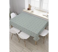 Прямоугольная скатерть JoyArty Древние спирали из сатена tc_28720_120x145