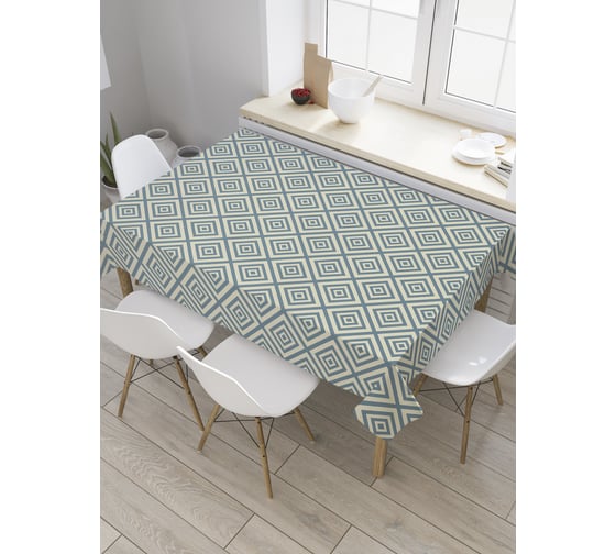 Прямоугольная скатерть JoyArty Древние спирали из сатена tc_28720_120x145 1