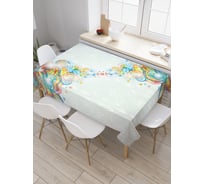 Прямоугольная скатерть JoyArty Духовный мост из сатена tc_21924_120x145