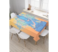 Прямоугольная скатерть JoyArty Дух природы из сатена tc_19246_120x145