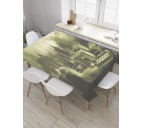 Прямоугольная скатерть JoyArty Вымышленная веленная из сатена tc_27912_120x145