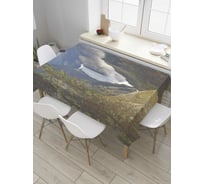 Прямоугольная скатерть JoyArty Водопад на Гранд-Каньон из сатена tc_8452_120x145