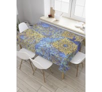 Прямоугольная скатерть JoyArty Наложение ажура из сатена tc_32617_120x145