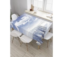 Прямоугольная скатерть JoyArty Зимняя сказка из сатена tc_28159_120x145