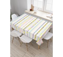 Прямоугольная скатерть JoyArty Горизонтальная шкала из сатена tc_29563_120x145