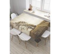 Прямоугольная скатерть JoyArty Птичья дорога из сатена tc_8003_120x145