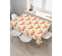 Прямоугольная скатерть JoyArty Рябиновые кисти из сатена tc_38382_120x145