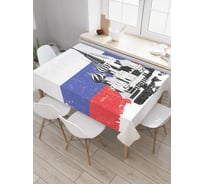 Прямоугольная скатерть JoyArty Собор в Москве из сатена tc_2929_120x145