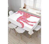 Прямоугольная скатерть JoyArty Пузырчатый единорог из сатена tc_5132_120x145