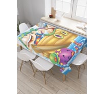 Прямоугольная скатерть JoyArty Злые пираты из сатена tc_28514_120x145