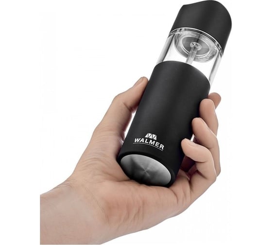 Мельница для специй Walmer GRAVITY на батарейках, 5x5х18 см W05205723