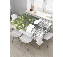 Прямоугольная скатерть JoyArty Дерево с корневой системой из сатена tc_31545_120x145