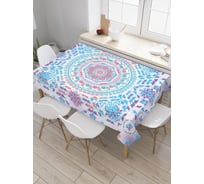 Прямоугольная скатерть JoyArty Современный орнамент из сатена tc_29869_120x145
