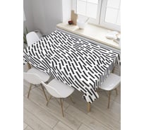 Прямоугольная скатерть JoyArty Геометрическая иллюзия из сатена tc_31999_120x145