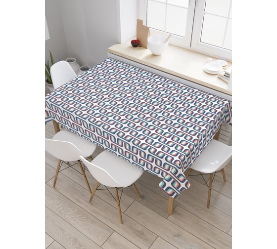 Прямоугольная скатерть JoyArty Иллюзия сплетения из сатена tc_31696_120x145 1