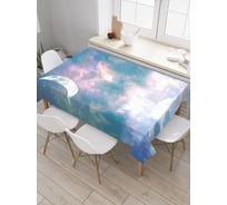 Прямоугольная скатерть JoyArty Время в небесах из сатена tc_21691_120x145