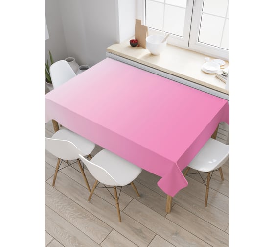 Прямоугольная скатерть JoyArty Градиент фламинго из сатена tc_23531_120x145 1