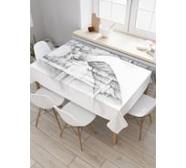 Прямоугольная скатерть JoyArty Дорога смерти из сатена tc_22163_120x145