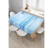 Прямоугольная скатерть JoyArty Морской бриз из сатена tc_29203_120x145