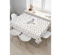 Прямоугольная скатерть JoyArty Птичка счастья из сатена tc_71691_120x145