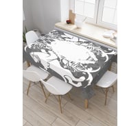 Прямоугольная скатерть JoyArty Семейный герб из сатена tc_27731_120x145