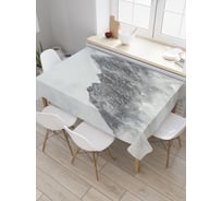 Прямоугольная скатерть JoyArty Дымная верхушка из сатена tc_20412_120x145