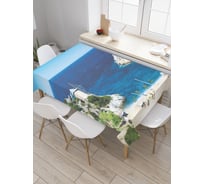 Прямоугольная скатерть JoyArty Морской пейзаж из сатена tc_32230_120x145