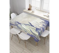 Прямоугольная скатерть JoyArty Символ свободы из сатена tc_27767_120x145