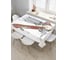 Прямоугольная скатерть JoyArty Скейтборд и кеды из сатена tc_37294_120x145 1