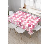 Прямоугольная скатерть JoyArty Сложный зигзаг из сатена tc_4323_120x145