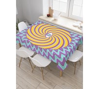 Прямоугольная скатерть JoyArty Единственный глаз из сатена tc_22040_120x145