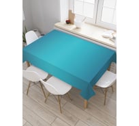 Прямоугольная скатерть JoyArty Синий блеск из сатена tc_23566_120x145
