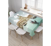 Прямоугольная скатерть JoyArty Собор Санта-Мария-делла-Салюте из сатена tc_37915_120x145