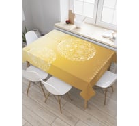 Прямоугольная скатерть JoyArty Иллюзорные шары из сатена tc_20290_120x145