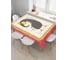 Прямоугольная скатерть JoyArty Монстр в квадратах из сатена tc_28580_120x145 1