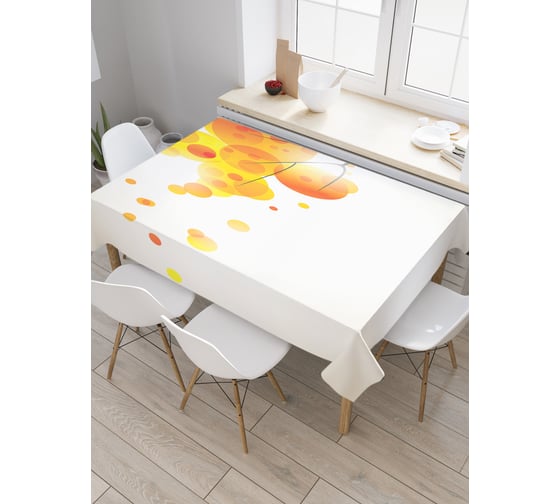 Прямоугольная скатерть JoyArty Дерево разлетается из сатена tc_22230_120x145 1