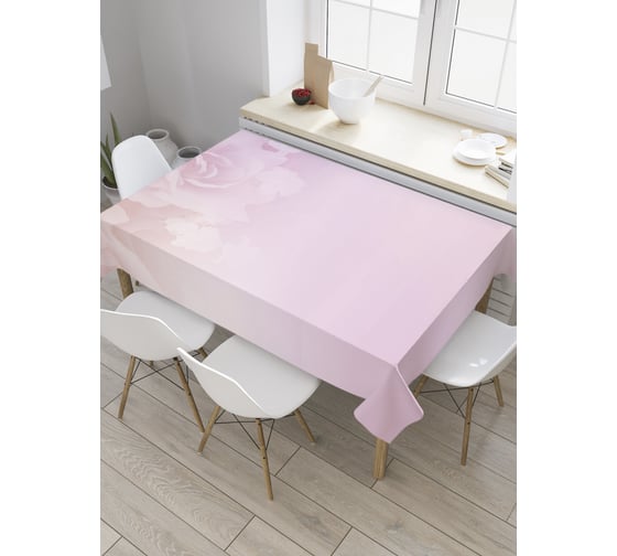 Прямоугольная скатерть JoyArty Градиентные розы из сатена tc_35527_120x145 1