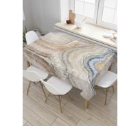 Прямоугольная скатерть JoyArty Камень оникс из сатена tc_37022_120x145