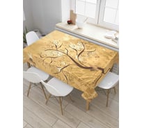 Прямоугольная скатерть JoyArty Древо пламени из сатена tc_6986_120x145