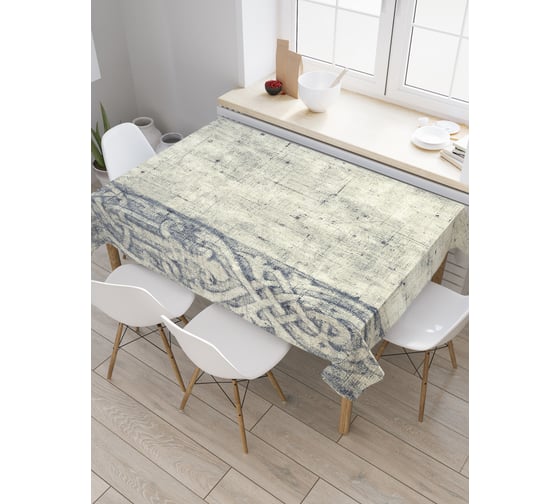 Прямоугольная скатерть JoyArty Деревянное переплетение из сатена tc_3540_120x145 1