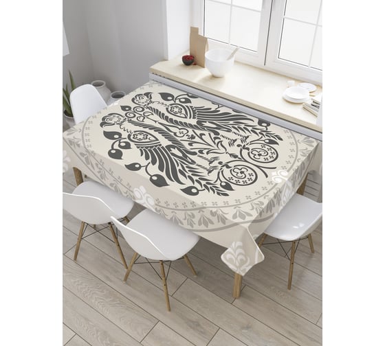 Прямоугольная скатерть JoyArty Геральдические орлы из сатена tc_32508_120x145 1