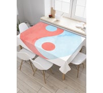 Прямоугольная скатерть JoyArty Знак баланса из сатена tc_19231_120x145