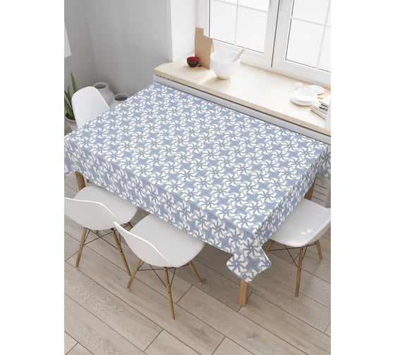 Прямоугольная скатерть JoyArty Геометрический орнамент из сатена tc_31837_120x145 1