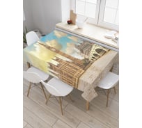 Прямоугольная скатерть JoyArty Мост у Биг-Бена из сатена tc_2713_120x145