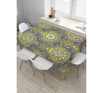 Прямоугольная скатерть JoyArty Искусство орнамента из сатена tc_33892_120x145