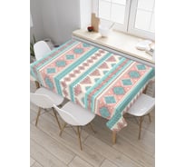 Прямоугольная скатерть JoyArty Направление сомнения из сатена tc_26704_120x145